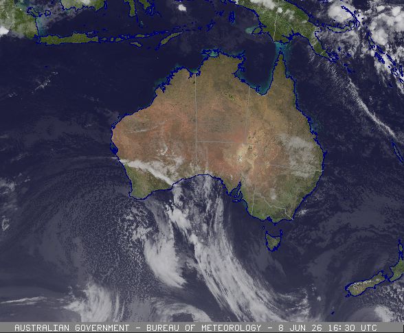 Latest Colour Satellite