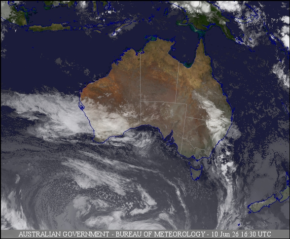 Latest Colour Satellite