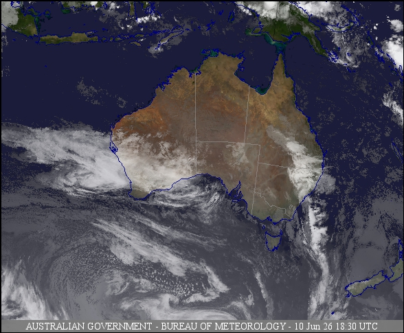 Latest Colour Satellite
