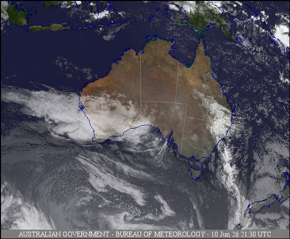Latest Colour Satellite