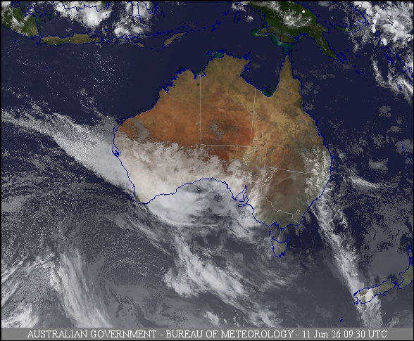 Latest Colour Satellite