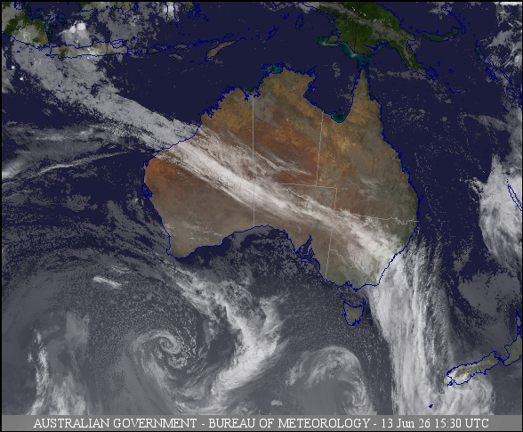 Latest Colour Satellite