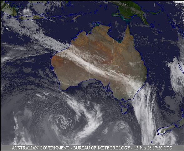 Latest Colour Satellite