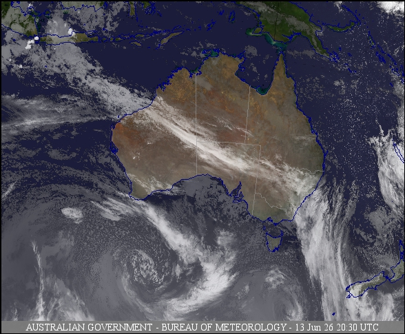 Latest Colour Satellite