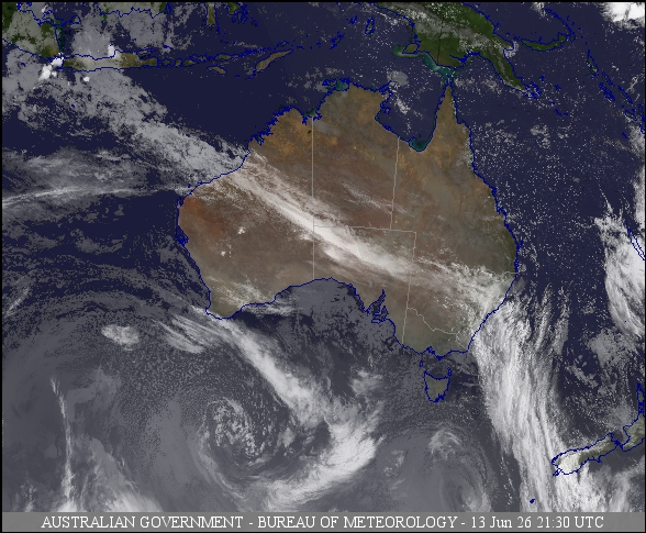 Latest Colour Satellite