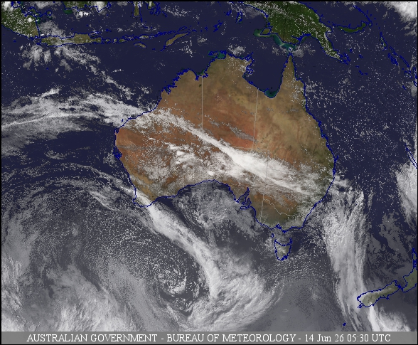 Latest Colour Satellite