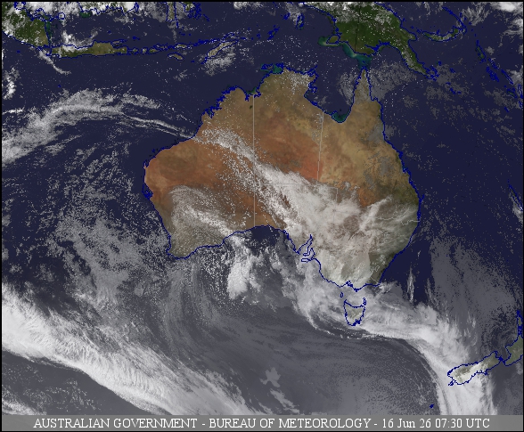 Latest Colour Satellite