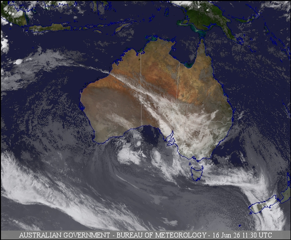 Latest Colour Satellite