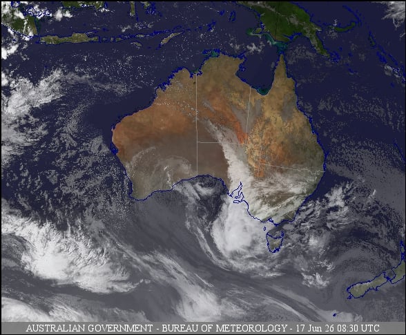 Latest Colour Satellite