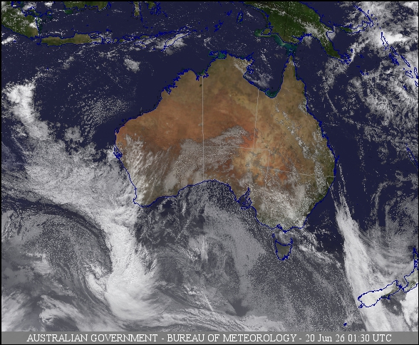 Latest Colour Satellite