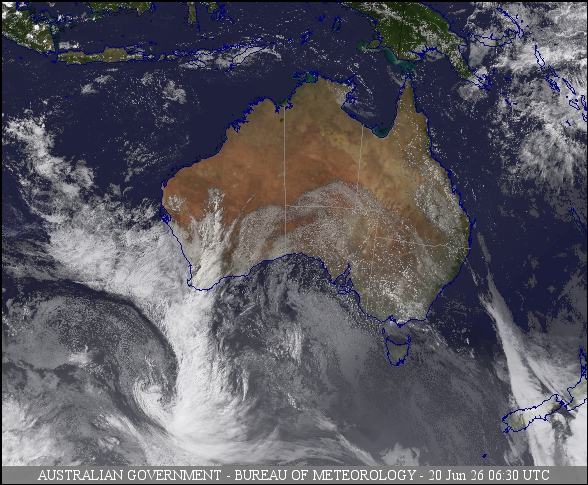 Latest Colour Satellite