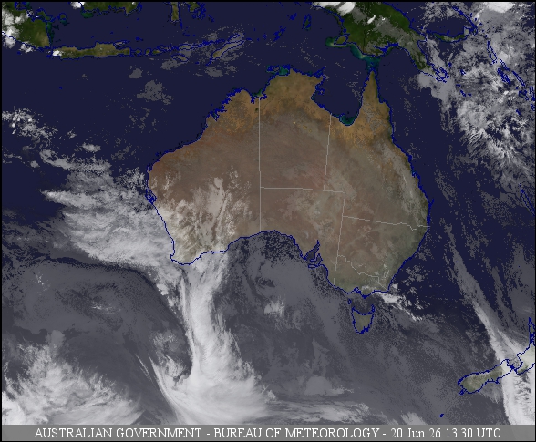 Latest Colour Satellite