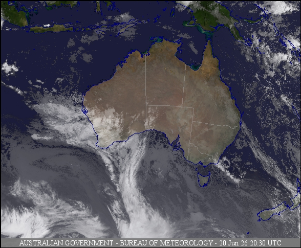 Latest Colour Satellite