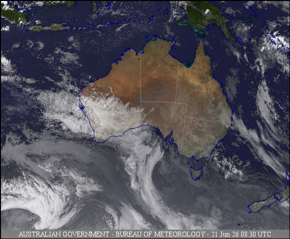Latest Colour Satellite
