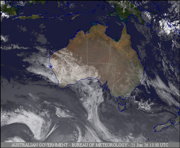 Latest Colour Satellite