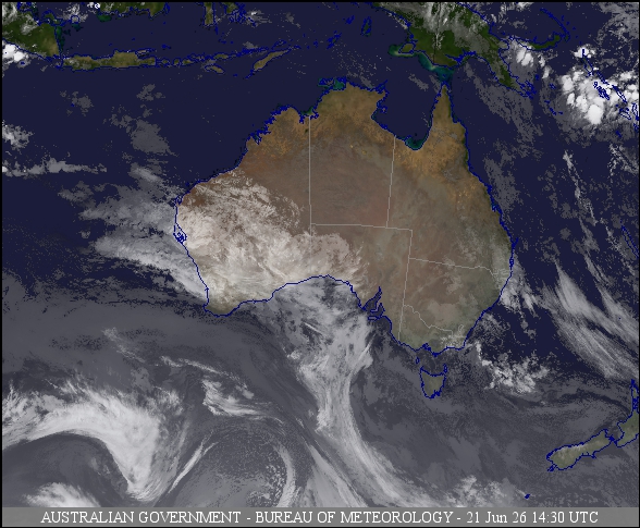 Latest Colour Satellite