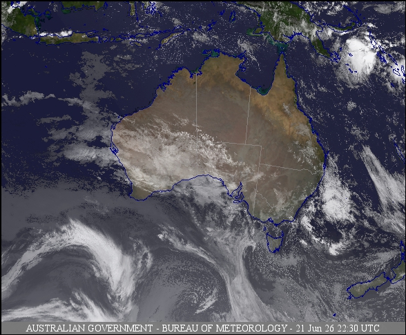Latest Colour Satellite