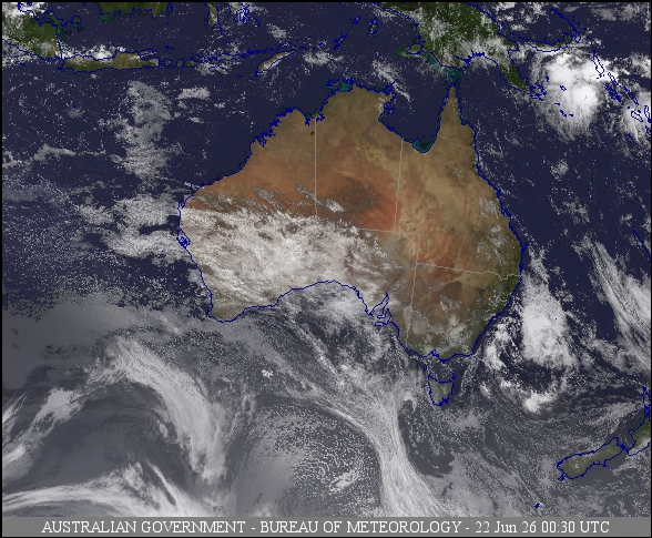 Latest Colour Satellite