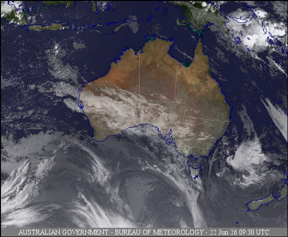 Latest Colour Satellite
