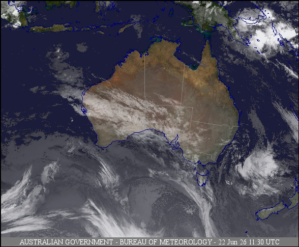 Latest Colour Satellite