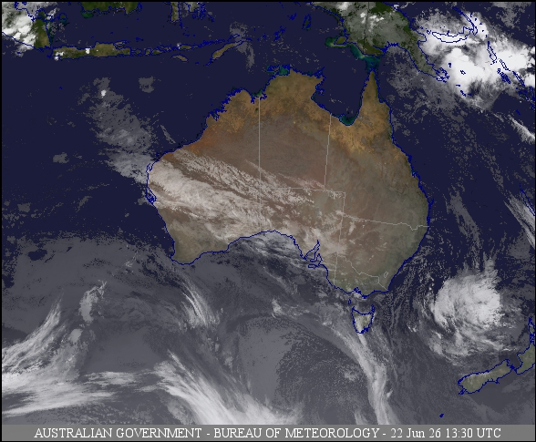 Latest Colour Satellite