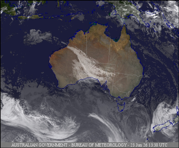 Latest Colour Satellite