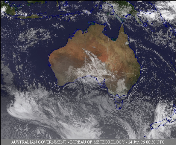 Latest Colour Satellite