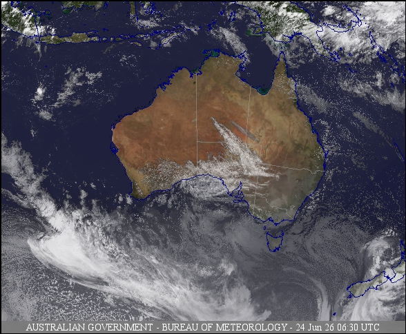 Latest Colour Satellite