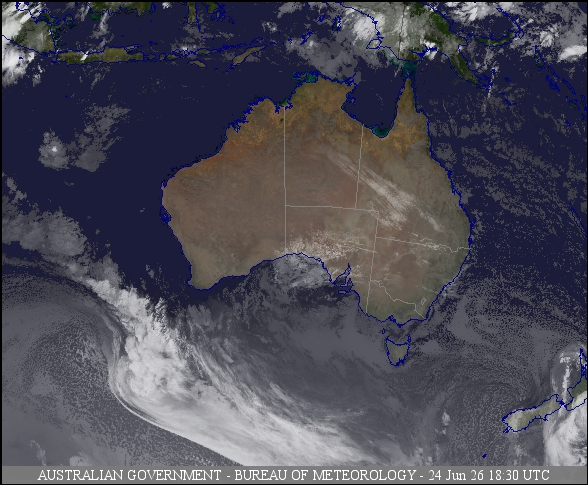 Latest Colour Satellite