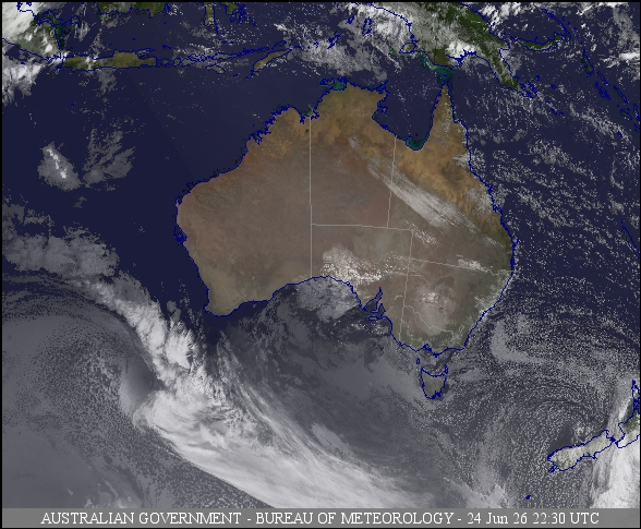 Latest Colour Satellite