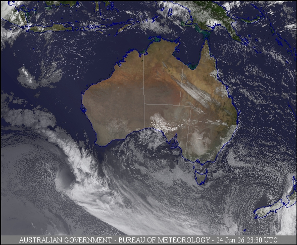 Latest Colour Satellite
