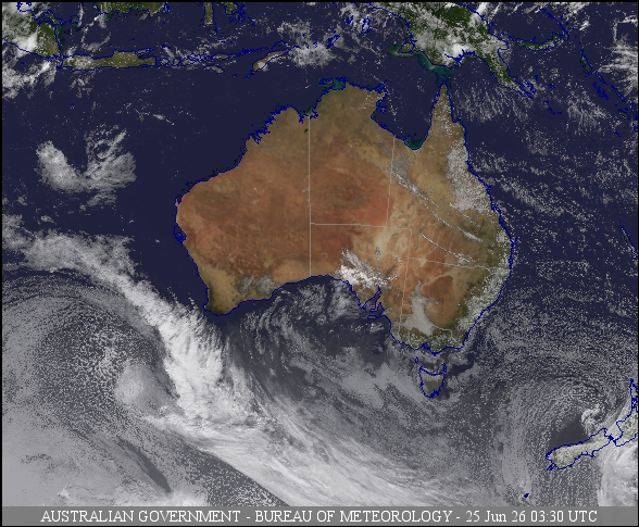 Latest Colour Satellite
