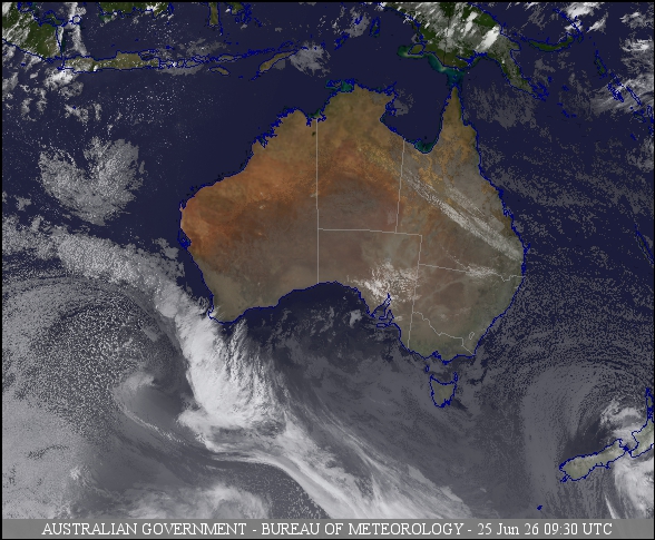 Latest Colour Satellite