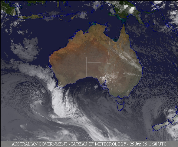 Latest Colour Satellite