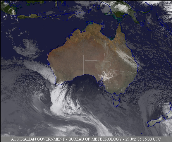 Latest Colour Satellite