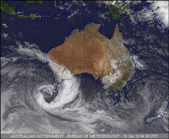Latest Colour Satellite
