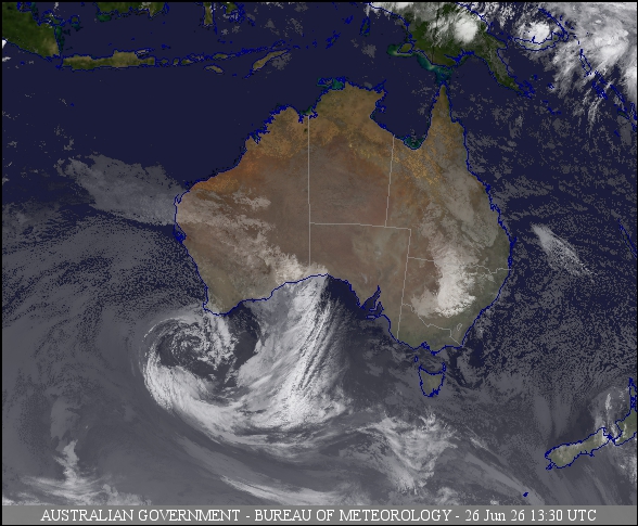 Latest Colour Satellite