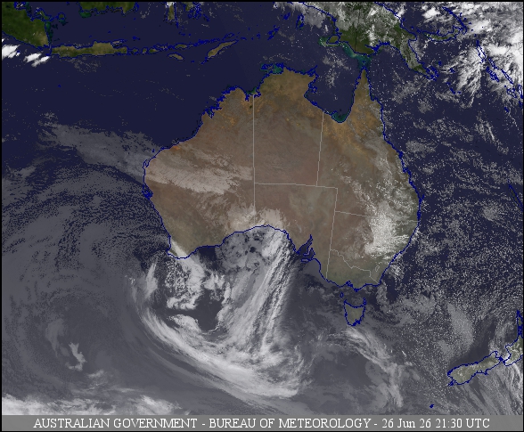 Latest Colour Satellite