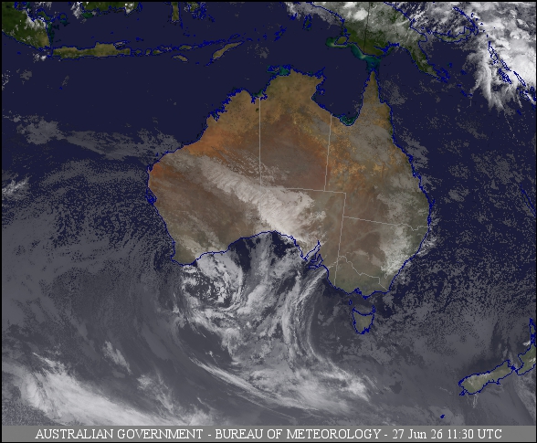 Latest Colour Satellite
