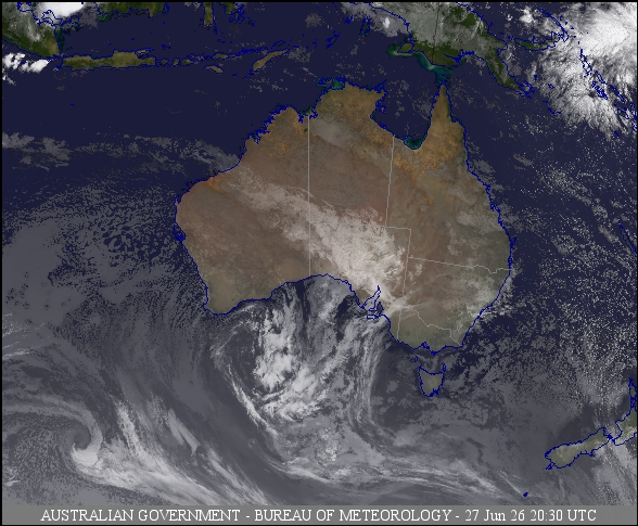Latest Colour Satellite