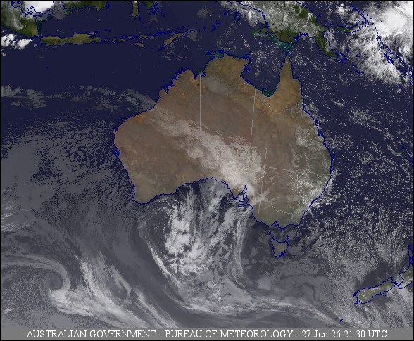 Latest Colour Satellite