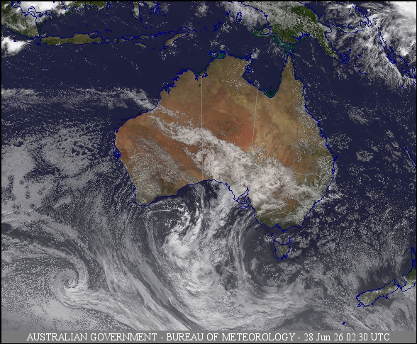 Latest Colour Satellite