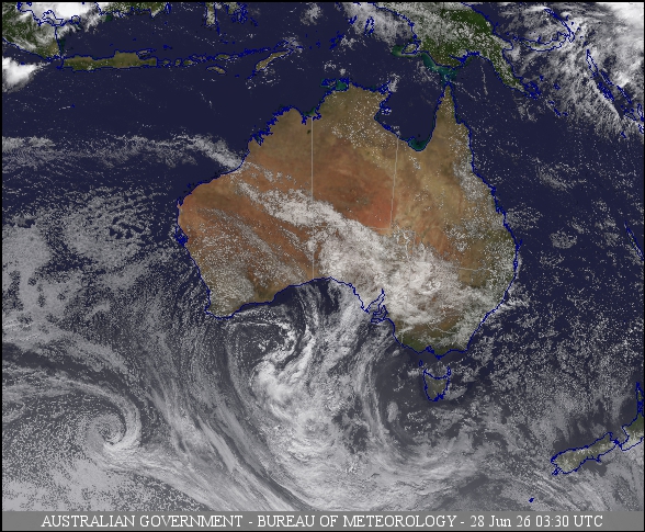 Latest Colour Satellite