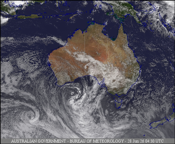Latest Colour Satellite