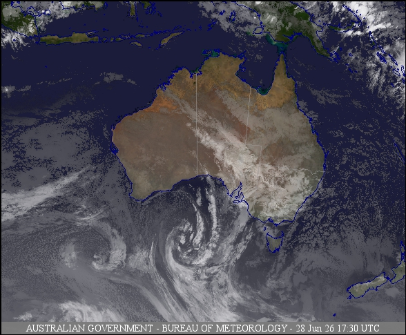 Latest Colour Satellite