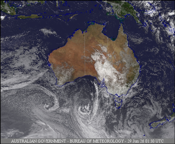 Latest Colour Satellite
