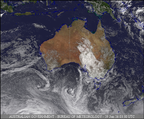 Latest Colour Satellite