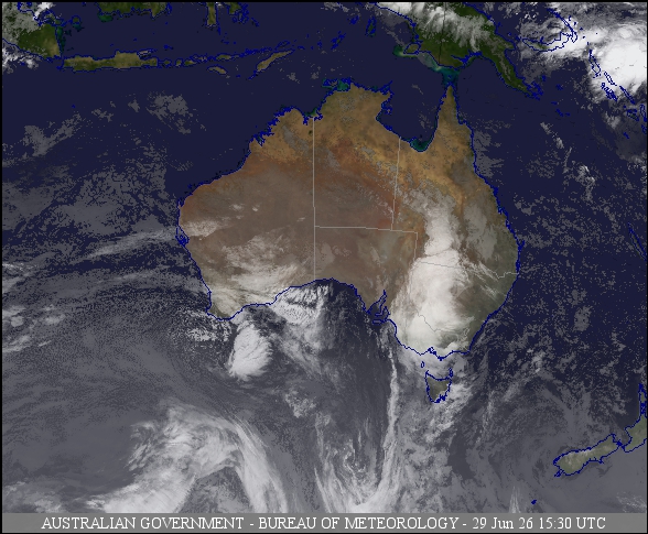 Latest Colour Satellite