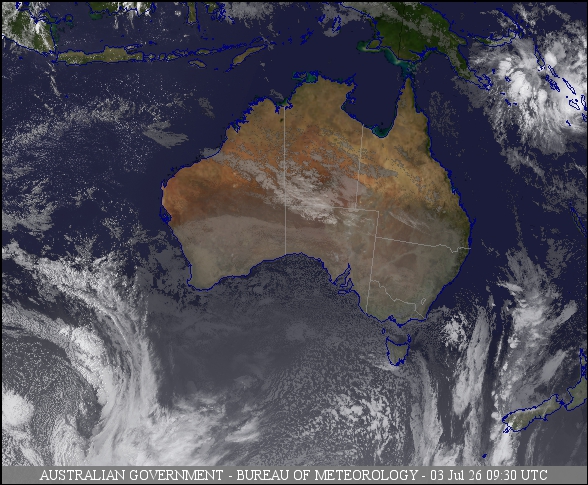 Latest Colour Satellite