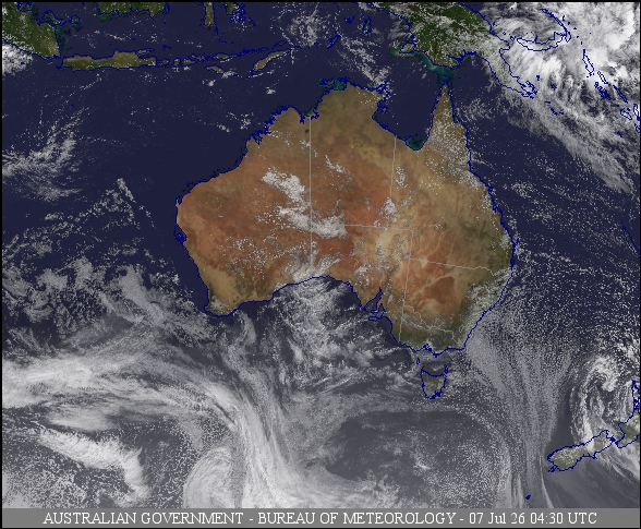 Latest Colour Satellite